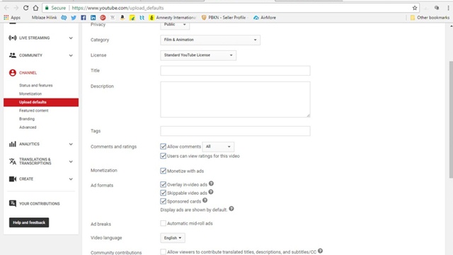 YouTube Monetization