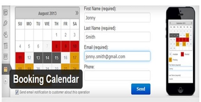 Booking Calendar
