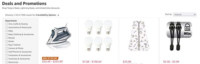 Product and Promo Information