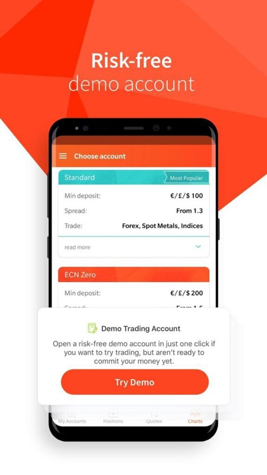 FXTM Trader – The best free trading app