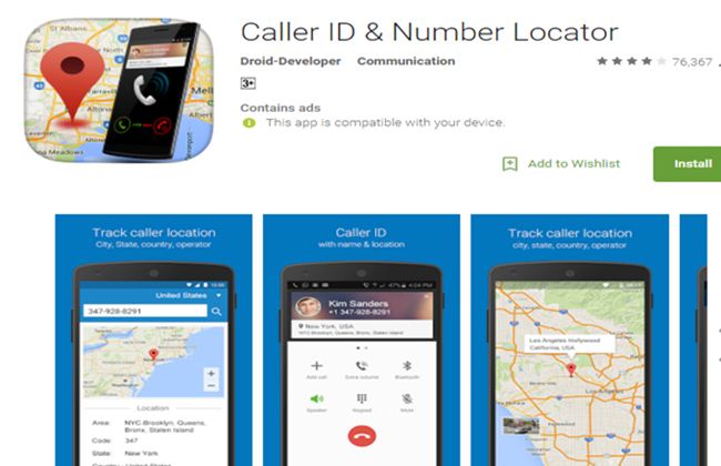 Caller ID & Number Locator