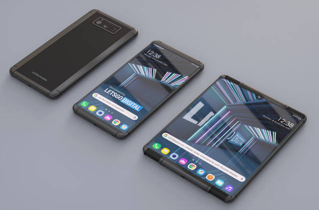 LG Rollable Display Smartphone